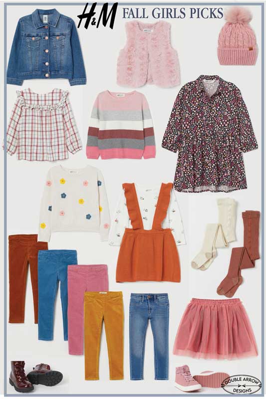 Girls fall clothes from h&M