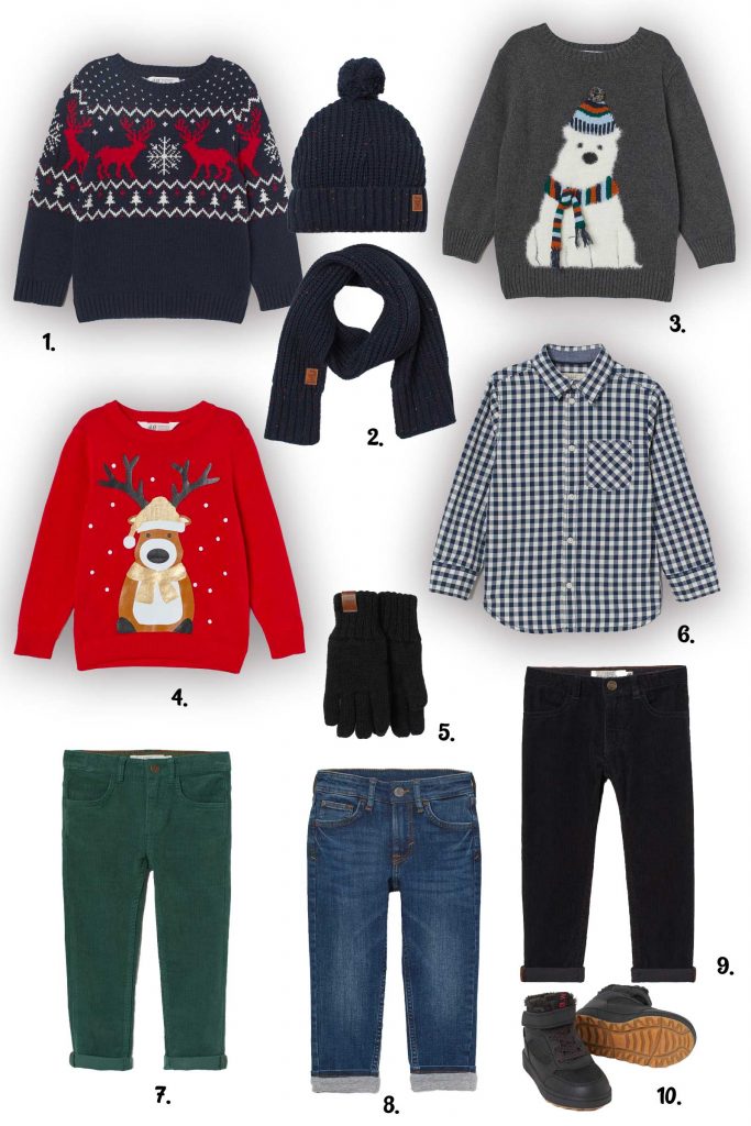 h&m holiday outfits for boys