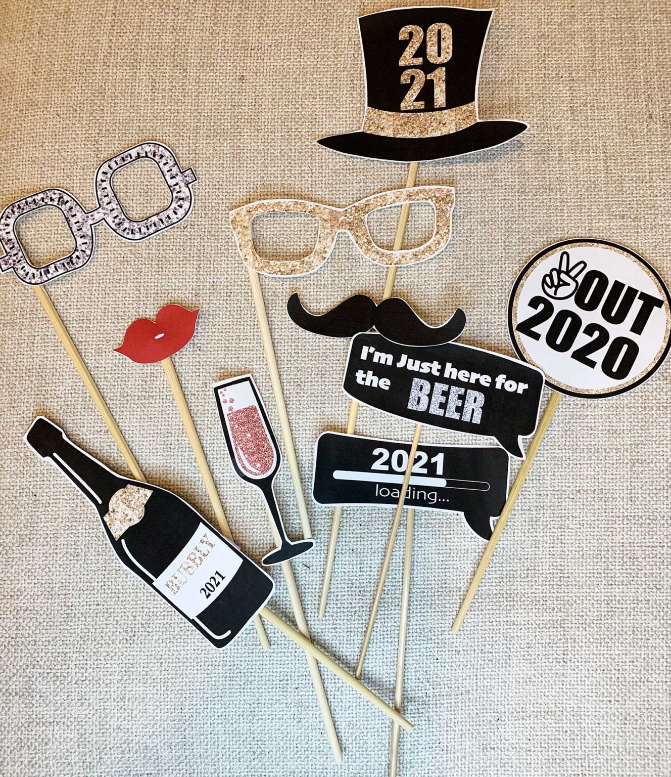 New Years Eve Free Printables Double Arrow Designs