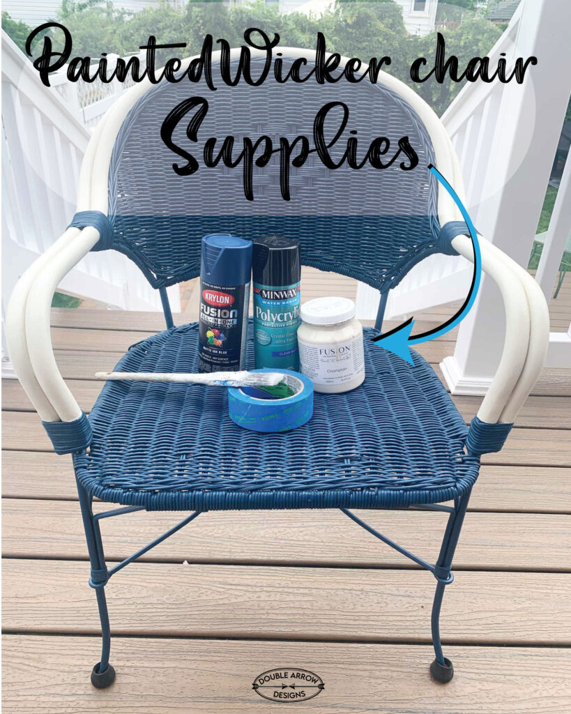 Best Colorful Makeover For Wicker Furniture with Spray Paint - Modern on  Monticello