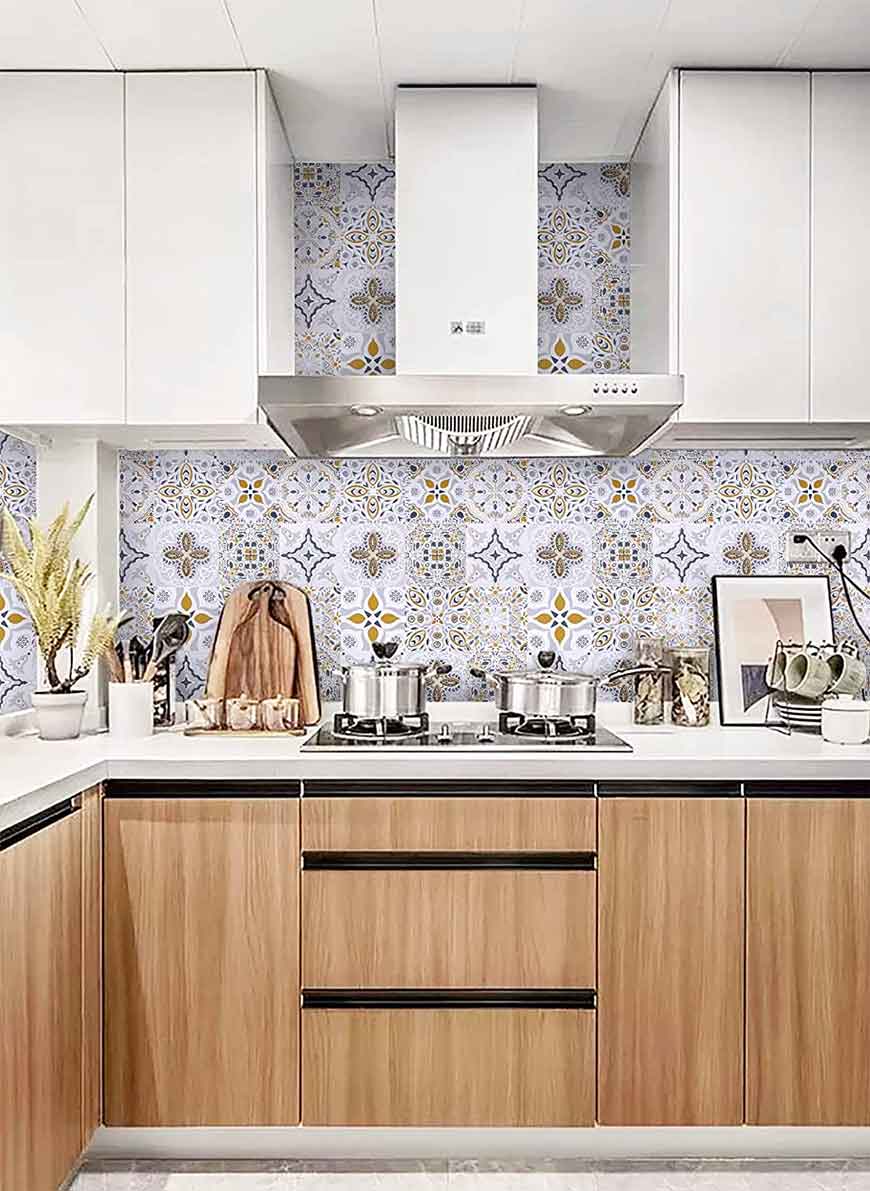 9 Peel And Stick Wallpaper Ideas - Double Arrow Designs