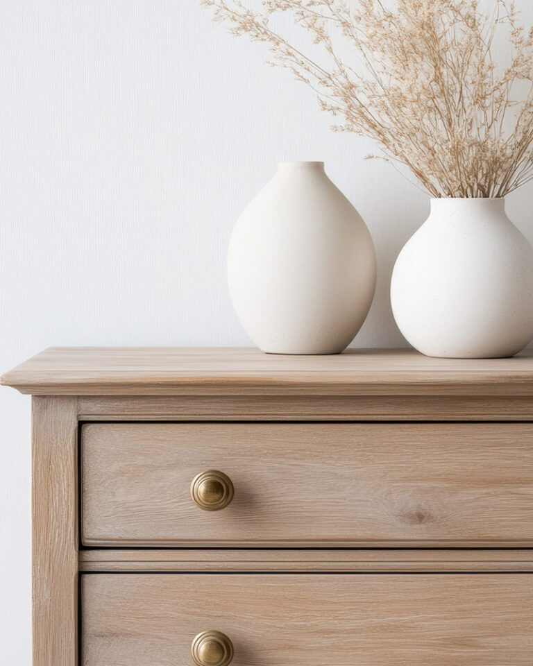 dresser with gold dresser knobs