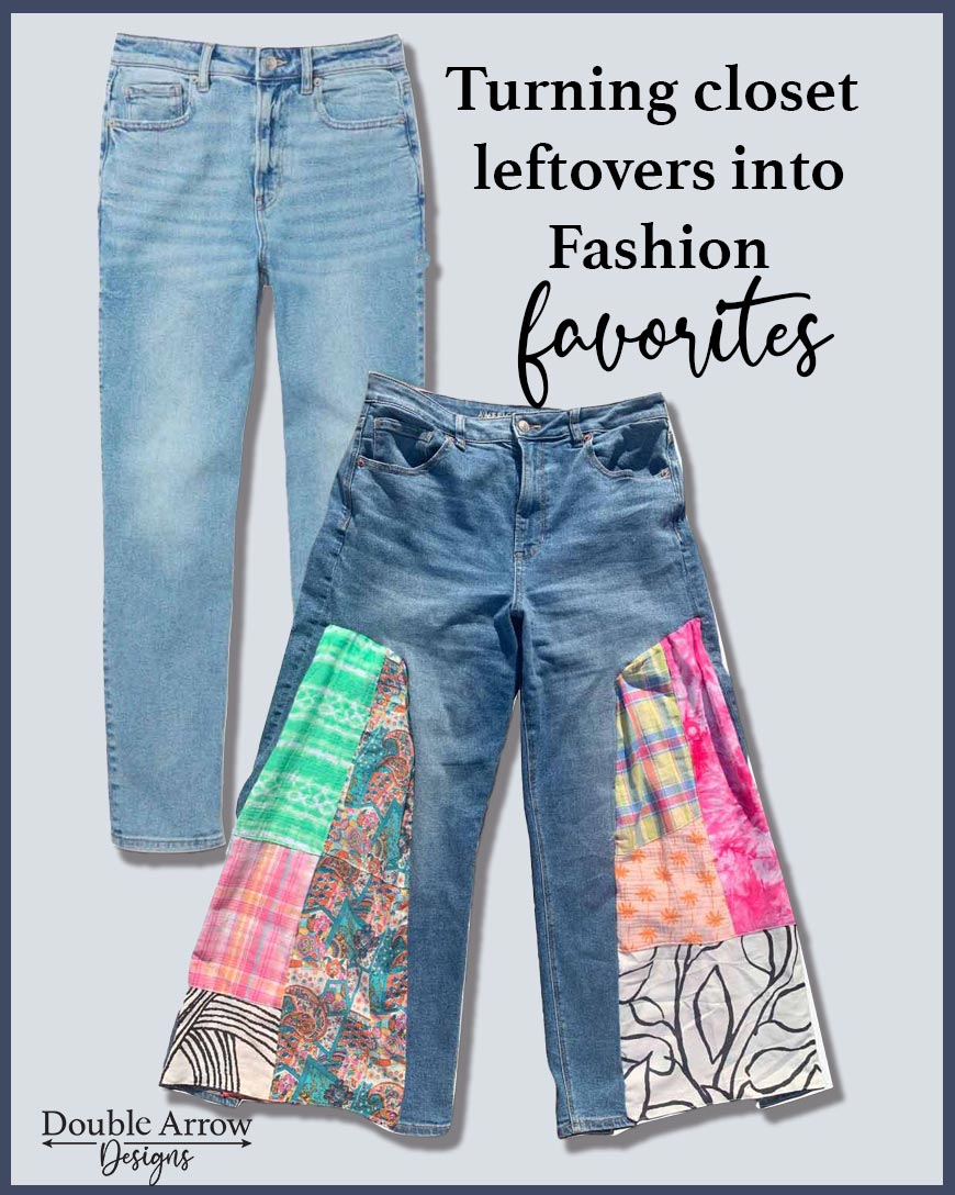 Patchwork Jeans DIY- Free People Hack for way less!