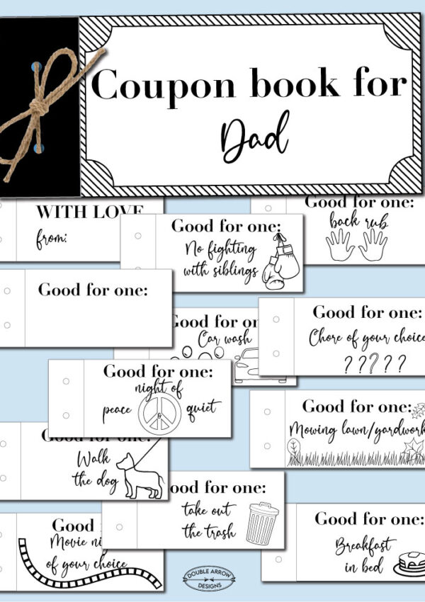 Father’s Day Coupon Book for an instant gift!