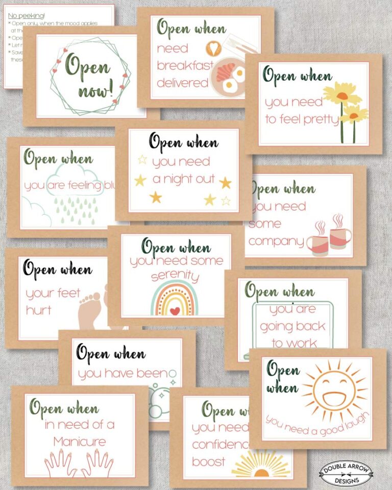 Open When Letters for New Mom- That Every New Parent Will Cherish