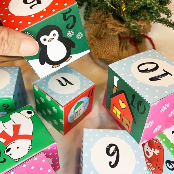 DIY Advent Calendar Boxes- That are Super Easy and Fun To Make!