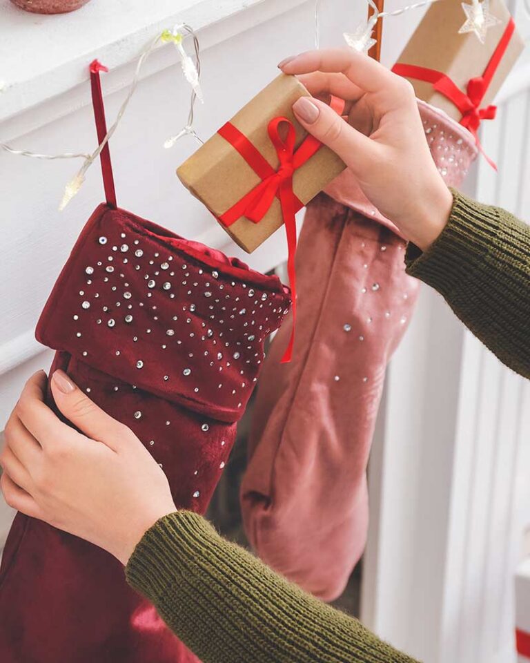 present stocking suffer